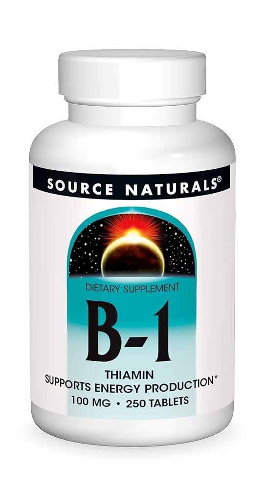 Source Naturals Vitamin B-1, 250 Tabs