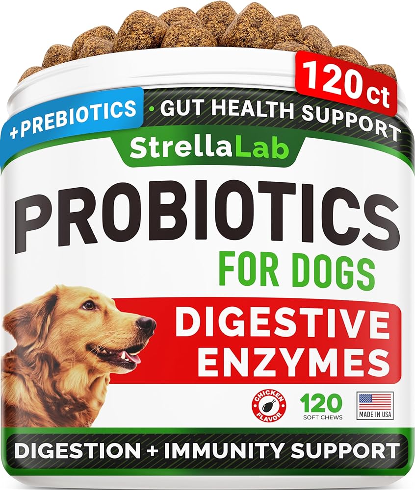 Dog Probiotics Treats for Digestive Health