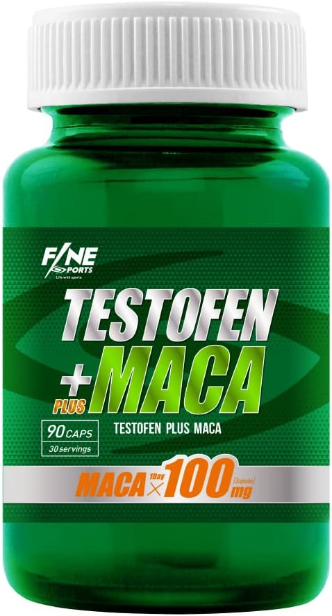 Fine Sports Testo+Maca Supplement