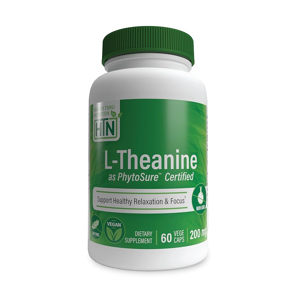 Health Thru Nutrition L-Theanine 200mg