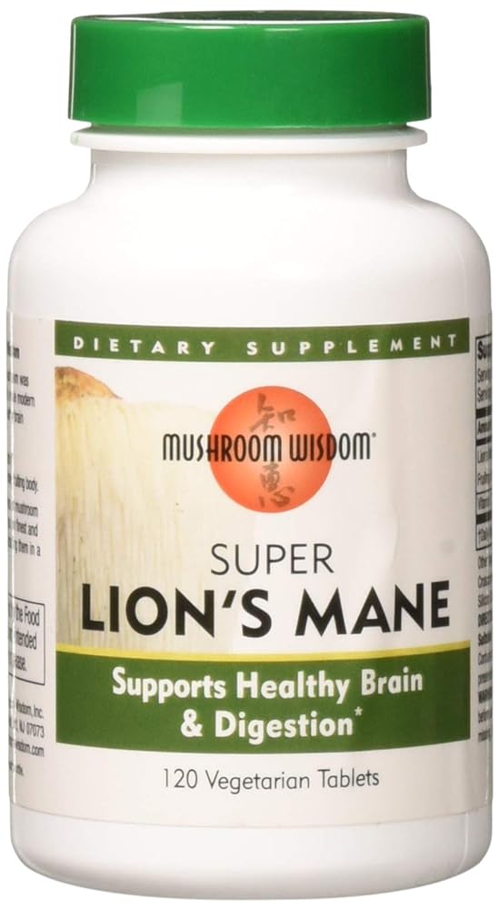 Mushroom Wisdom Lion’s Mane Tablets