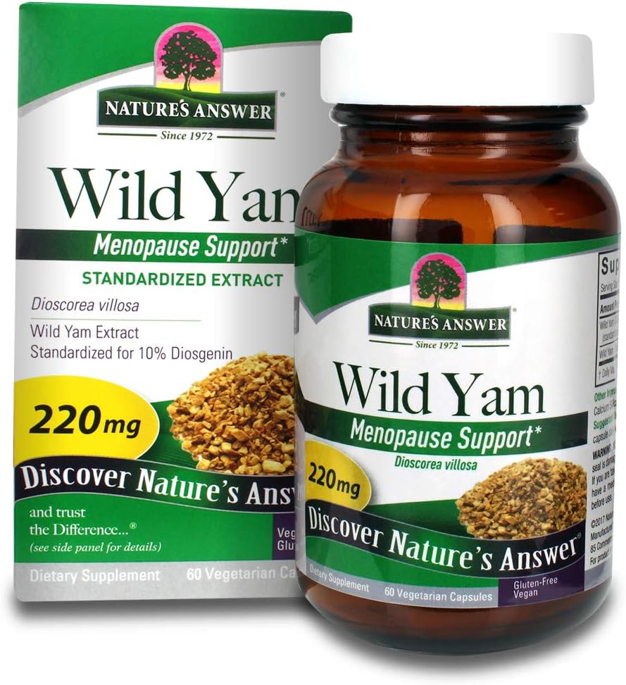 Nature’s Answer Wild Yam Vcaps 60