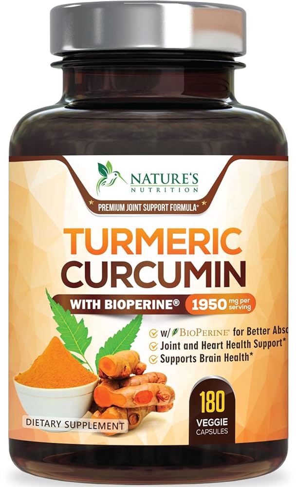 Nature’s Nutrition Turmeric Curcu...
