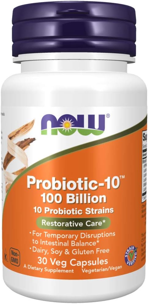 NowFoods Probiotic-10 (TM) 30 Vcaps