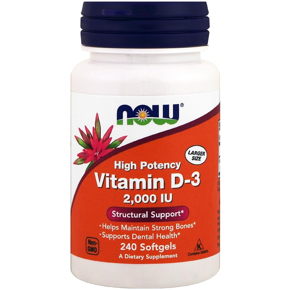 NOW Foods Vitamin D-32000 IU240 Softgel