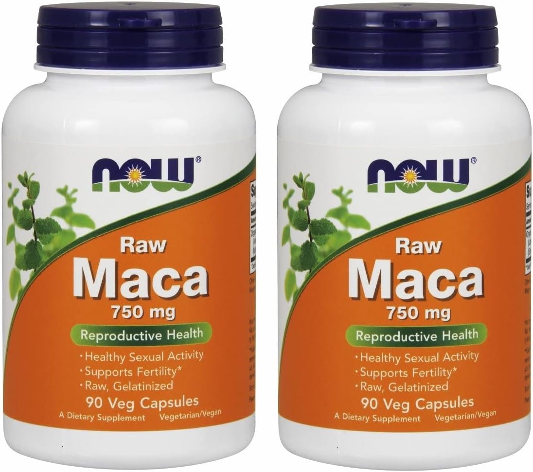 NOW Raw Maca 6x Concentrate 90ct