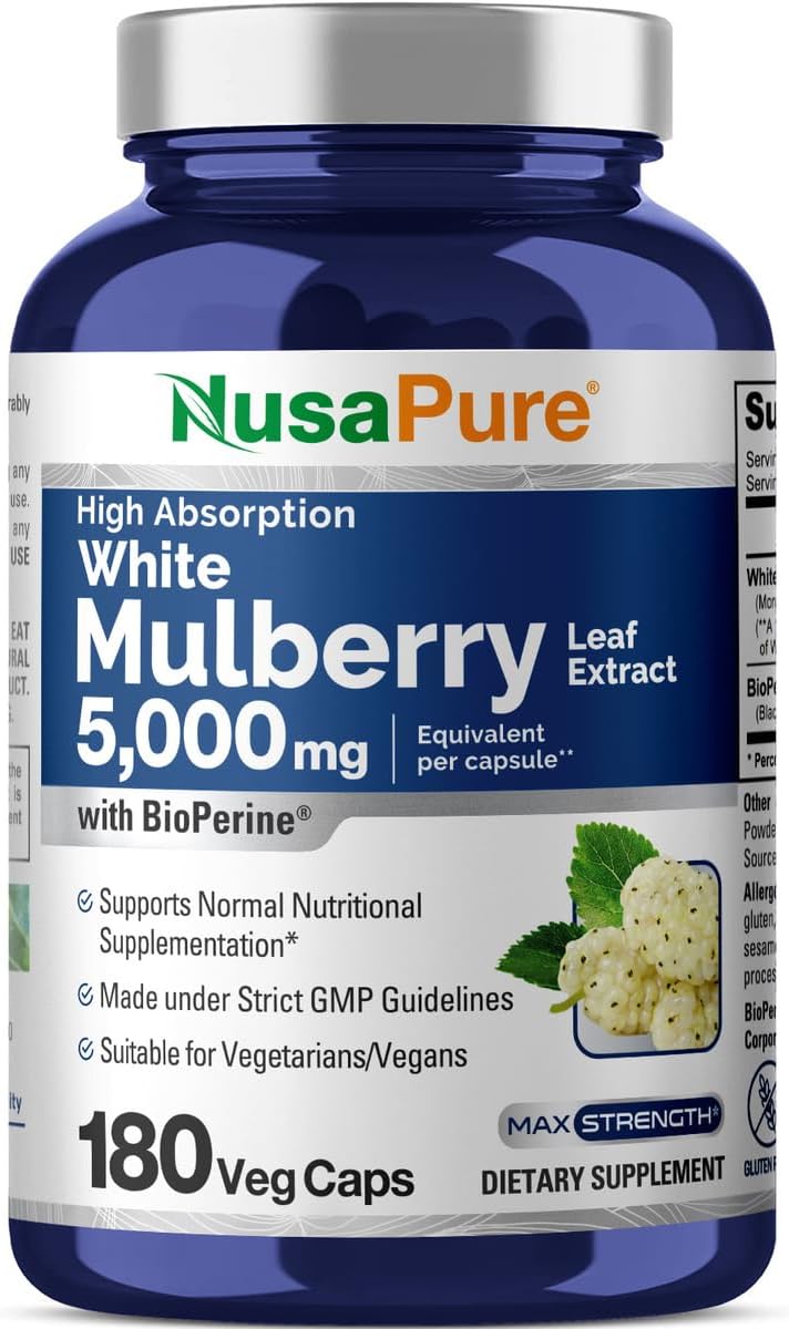 NusaPure Mulberry Leaf Extract 200 Tablets
