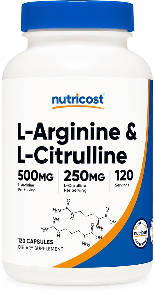Nutricost L-Arginine + L-Citrulline 750...
