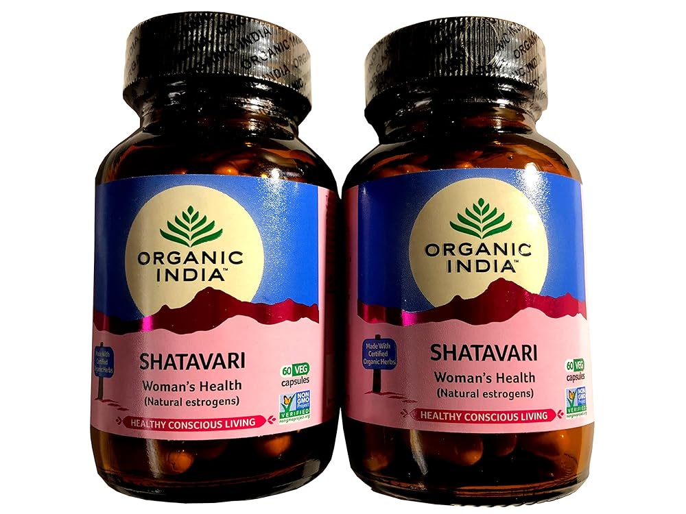 Organic India Shatavari Supplement 60 C...