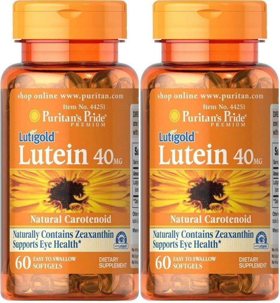 Puritan’s Pride Lutein 40 mg Soft...