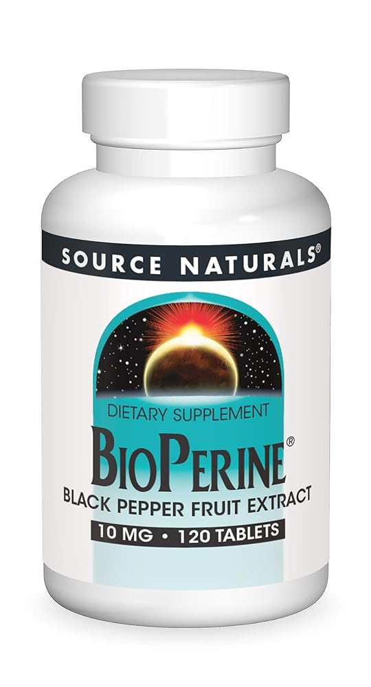 Source Naturals Bioperine Extract 120 T...
