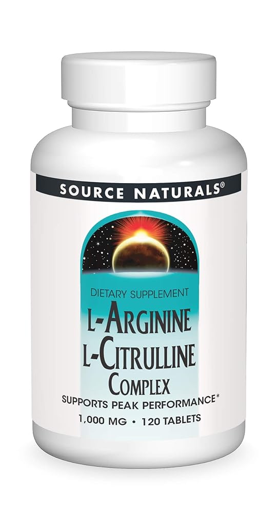 Source Naturals L-Arginine L-Citrulline...