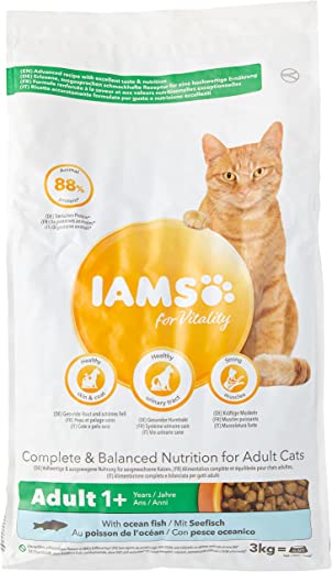 IAMS for Vitality Dry cat food