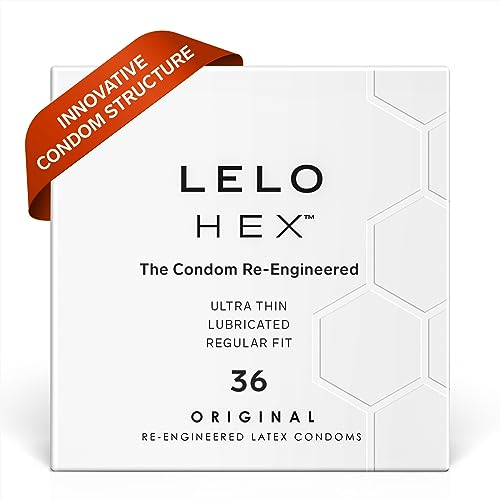 LELO HEX Original Condoms – Ultra...