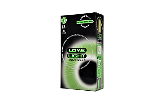 Love Light 12-Pack Condoms with Reservo...