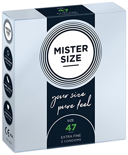 MISTER SIZE – Pure Feel: 3 Pieces...