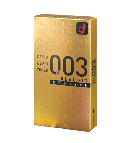 Okamoto Real Fit Condoms 003 Packed per...