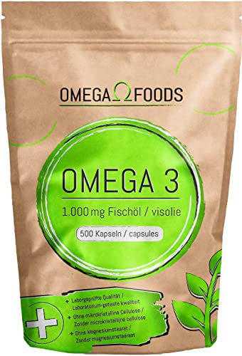 Omega 3 Fish oil 500 fish oil capsules ...