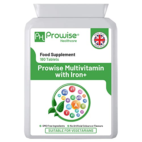 Multivitamin and Iron 180 Tablets (6 Mo...