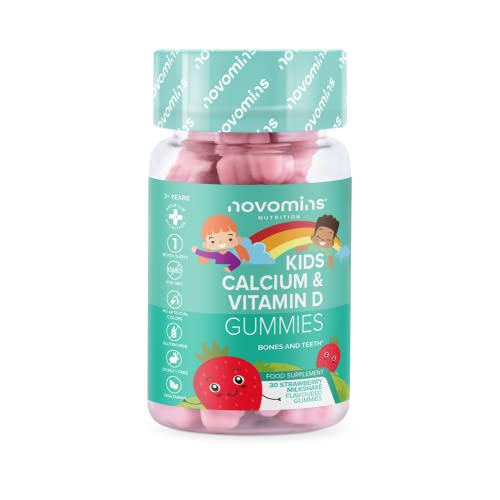 Novomins Calcium Gummies for Kids for H...