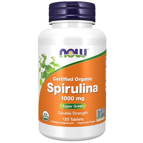 Now Foods Organic Spirulina Supplements