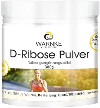 300g D-Ribose Powder with Vitamin B3 an...