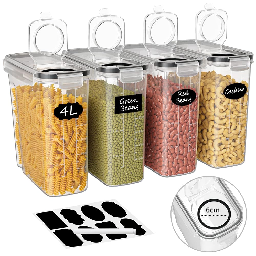 Airtight Food Containers 4L – Kit...