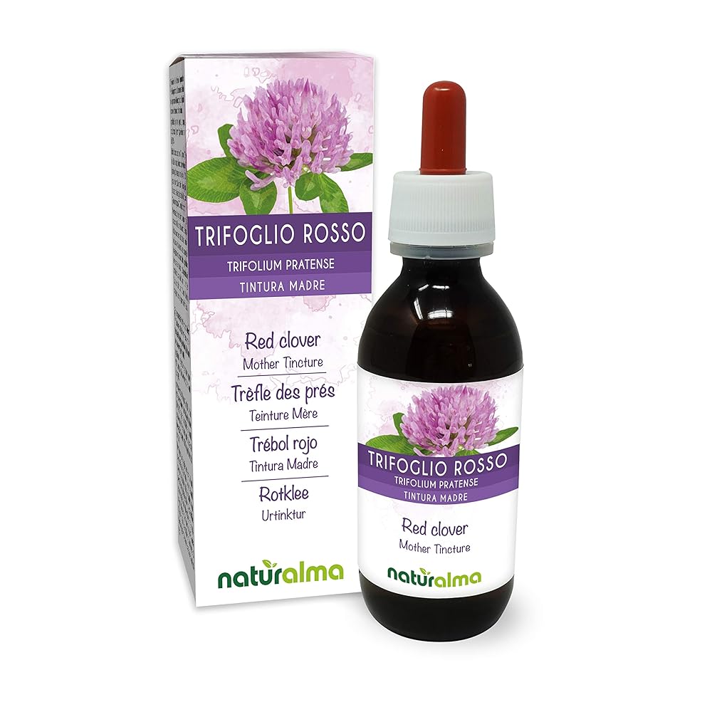 Alcohol-Free Red Clover Herbal Tincture...