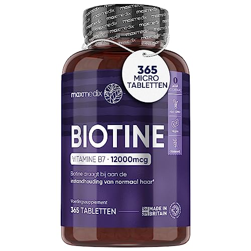 Biotin Hair Growth Vitamin Vegan Tablets