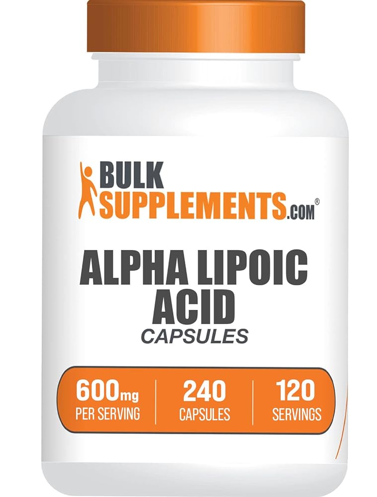 BulkSupplements Alpha Lipoic Acid Capsules