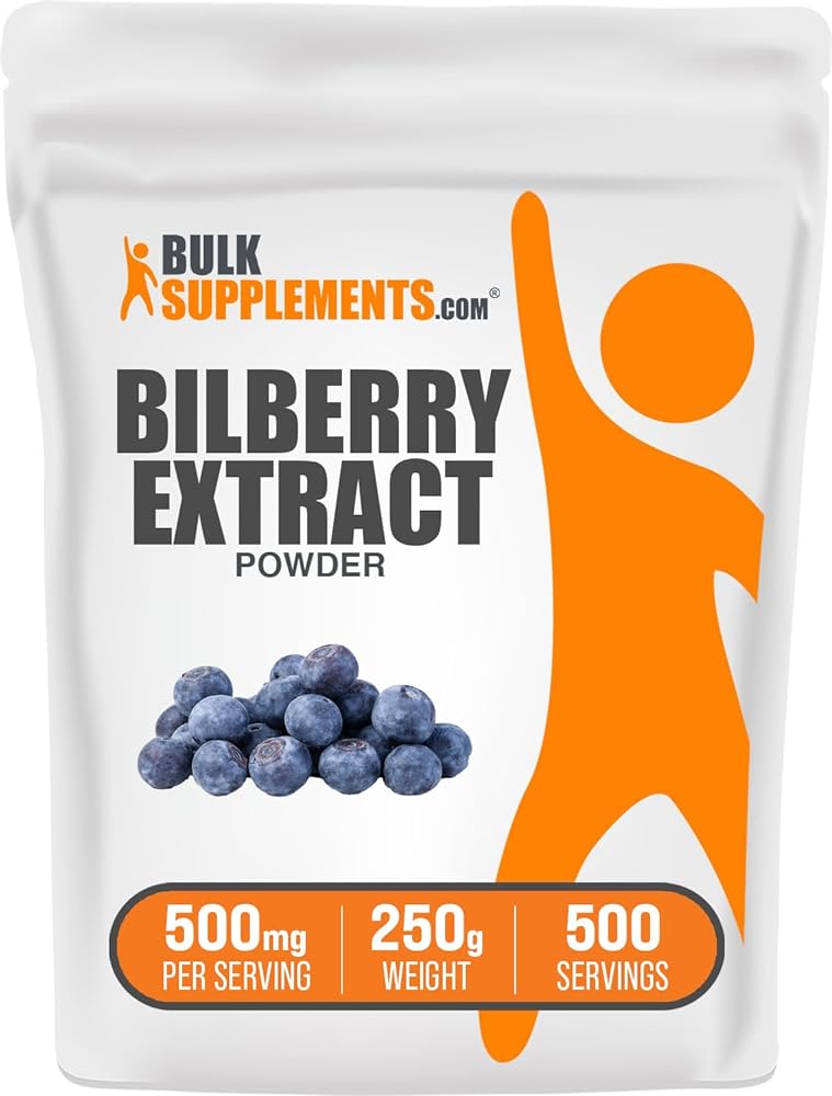 Bulk Supplements Bilberry Extract Powder