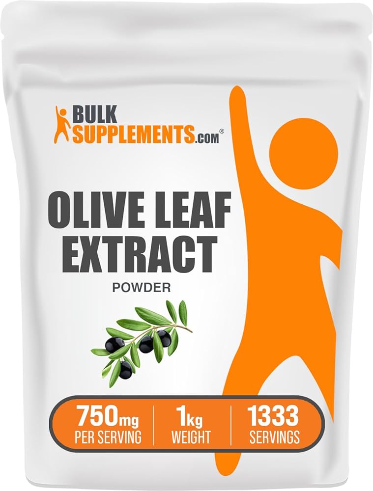 BulkSupplements Olive Leaf Extract Powder