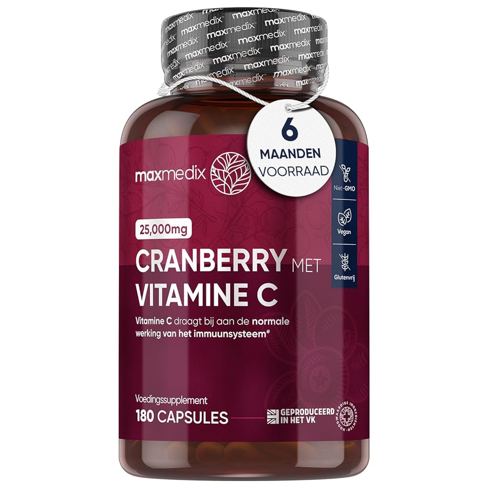 Cranberry Capsules with Vitamin C ̵...