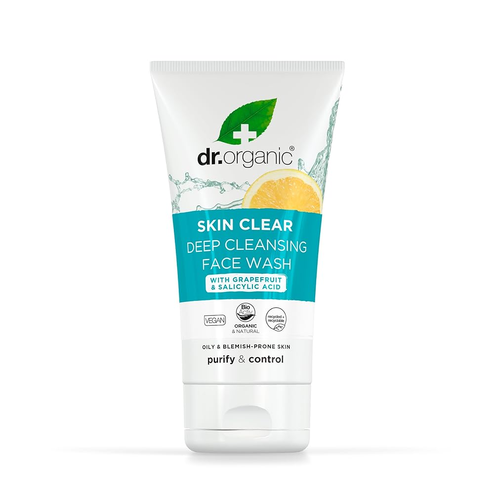 Dr Organic Skin Clear Face Wash