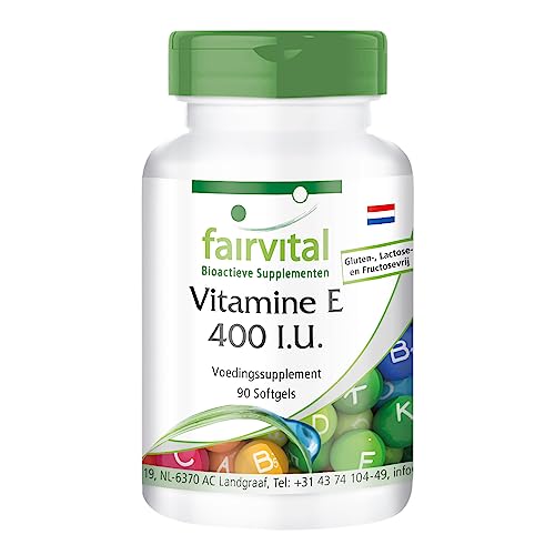Fairvital Vitamin E capsules 400 IU Hig...