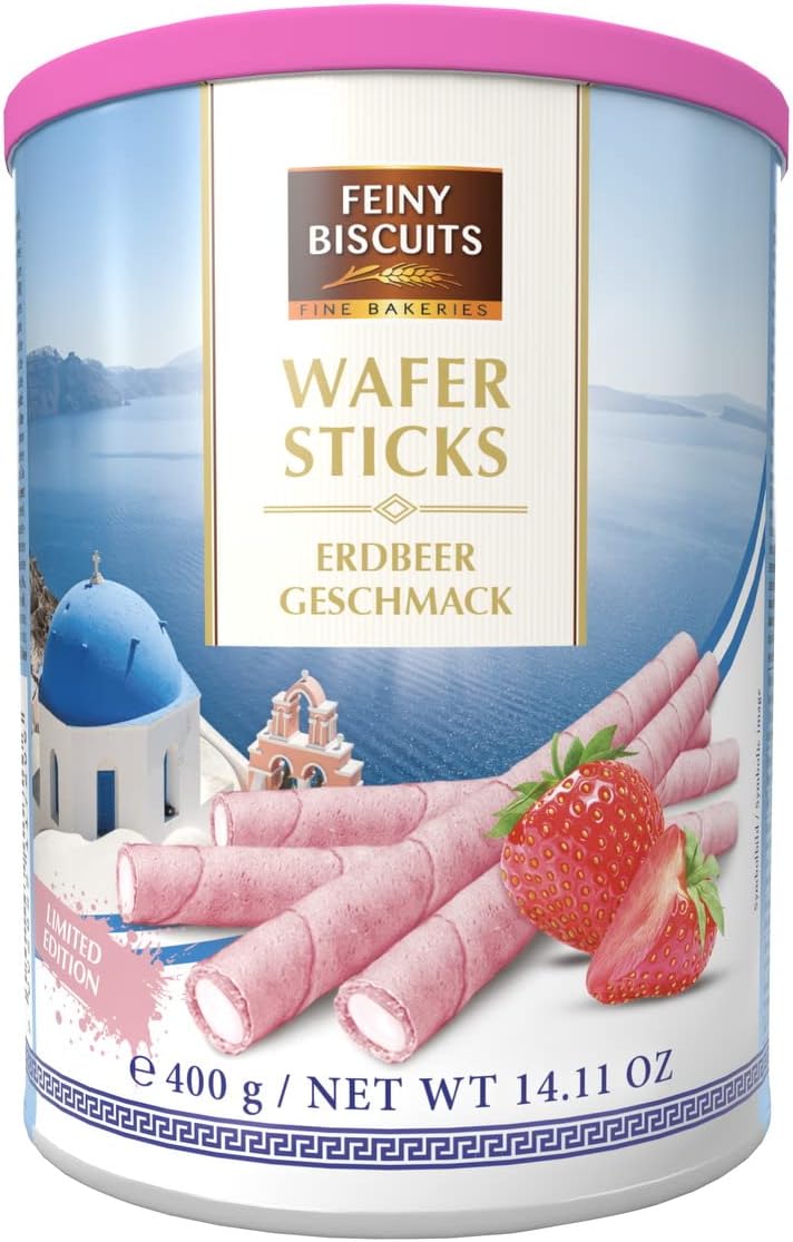 Feiny Biscuits Wafer Sticks Strawberry ...