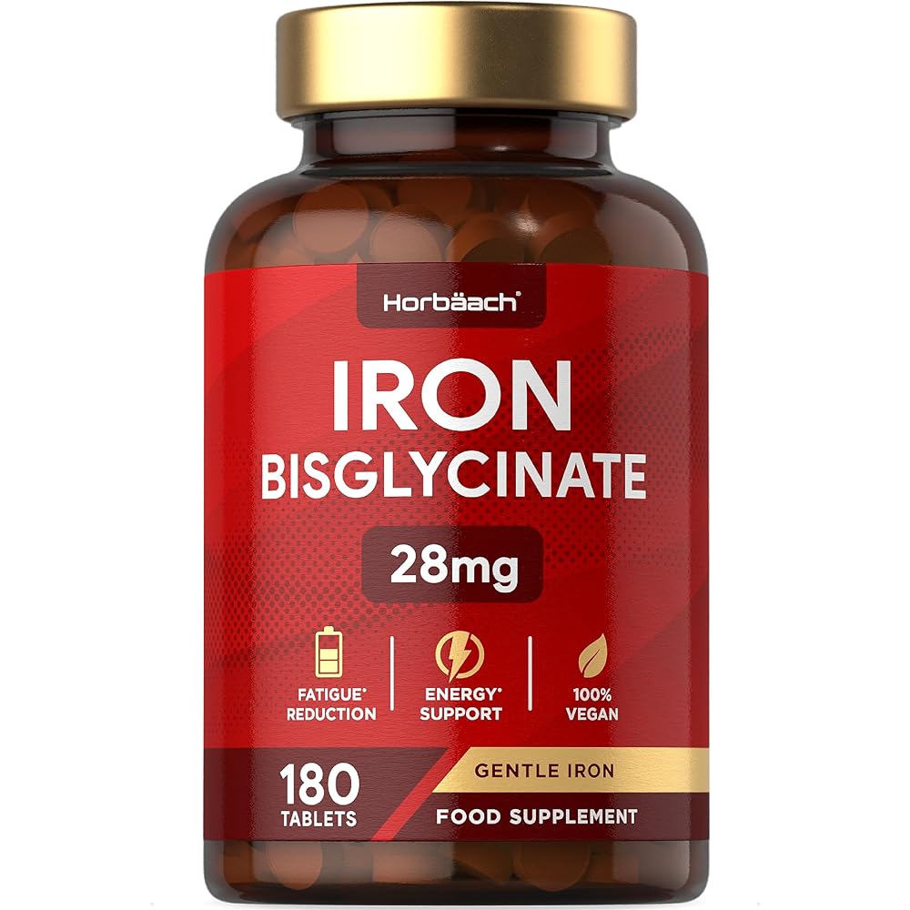 Gentle Iron Bisglycinate 14mg | 180 Veg...