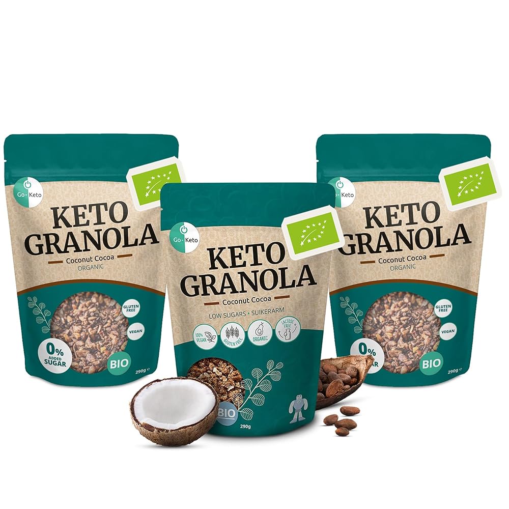 Go-Keto BIO Keto Granola Coconut Chocolate