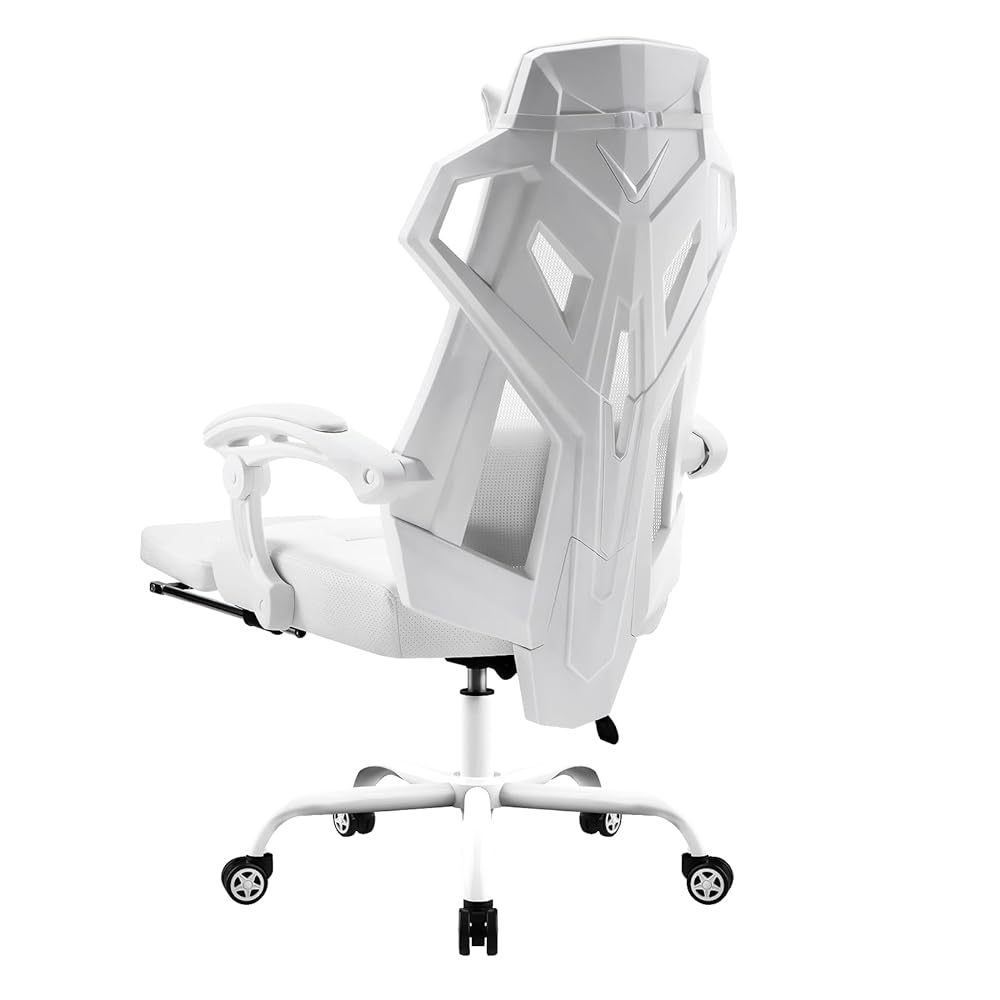 GTPLAYER Gaming Chair with Footrest ...