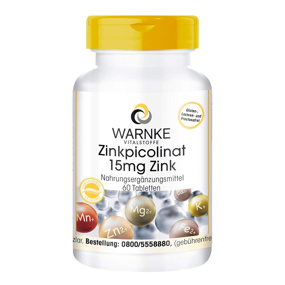 High Dose Vegan Zinc Tablets – 60...