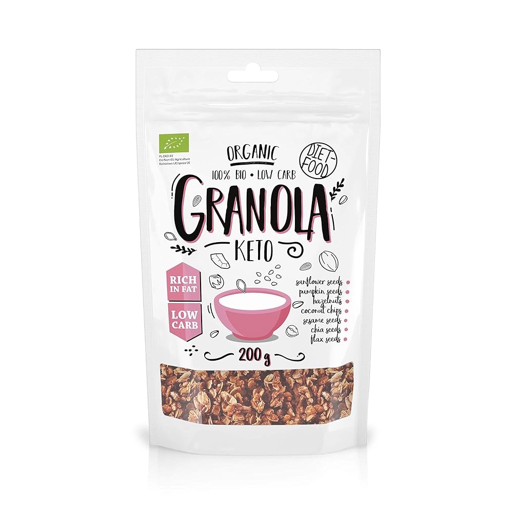 Keto Granola – High Protein, Glut...