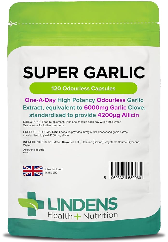 Lindens Super Garlic 6000mg Capsules | ...