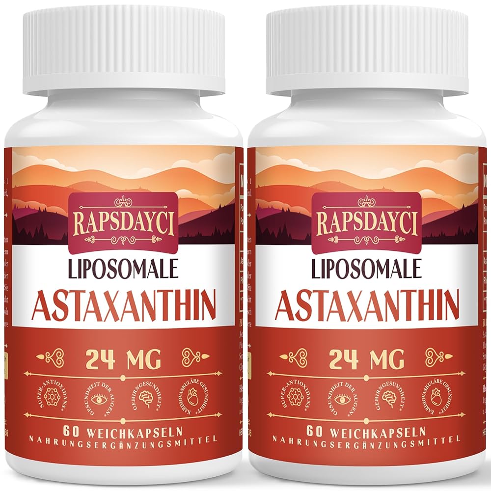 Liposomal Astaxanthin Supplement with V...
