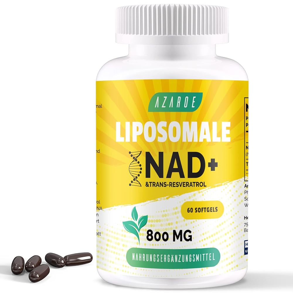 Liposomal NAD+ & Trans-Resveratrol...