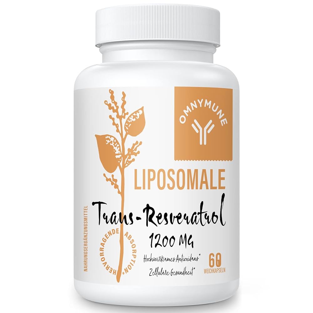 Liposomal Trans-Resveratrol Supplement ...