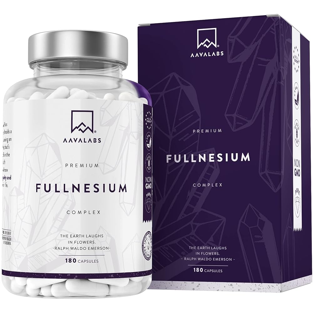 Magnesium Supplement – 180 Capsul...