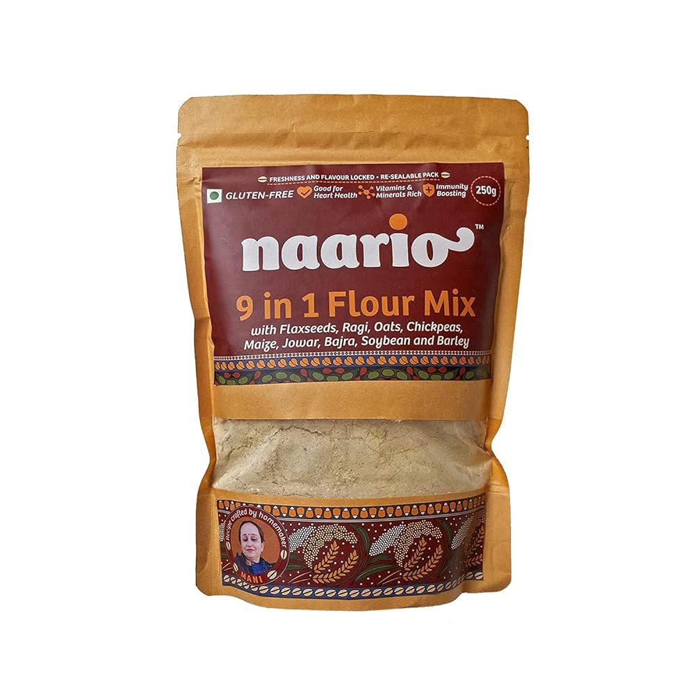 NAARIO 9-in-1 Ultra Low Carb Flour Mix