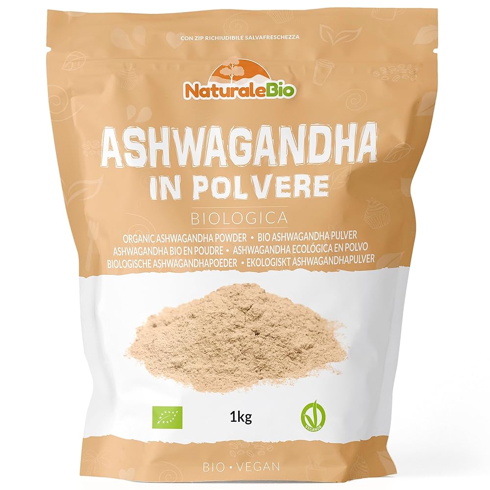 NaturaleBio Organic Ashwagandha Powder ...