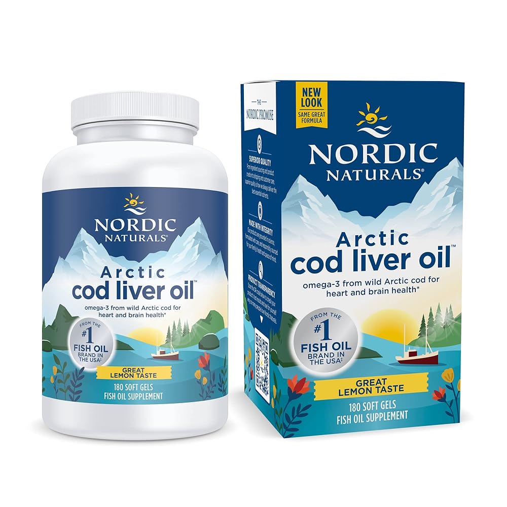 Nordic Naturals Cod Liver Oil – L...