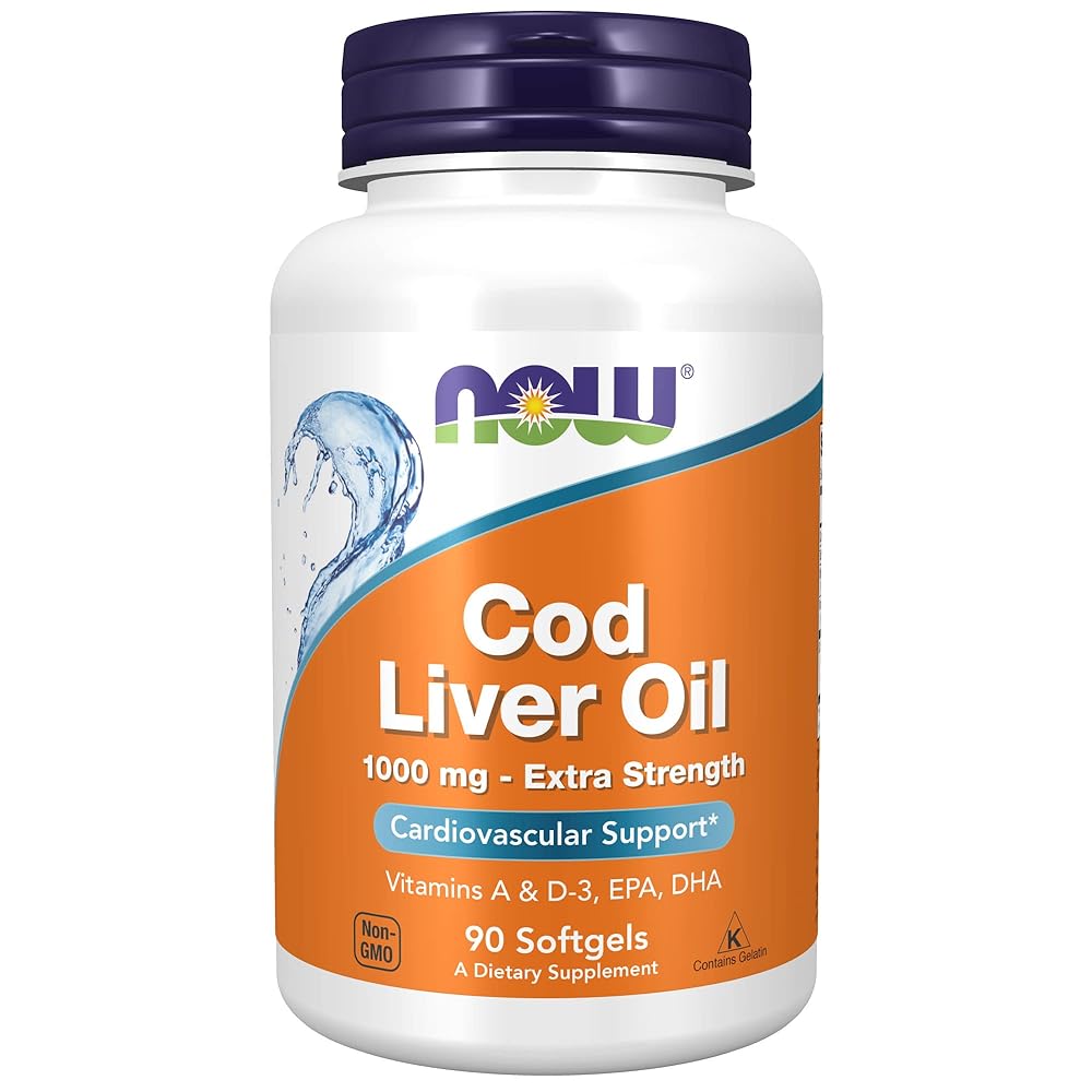Now Foods Cod Liver Oil Softgels